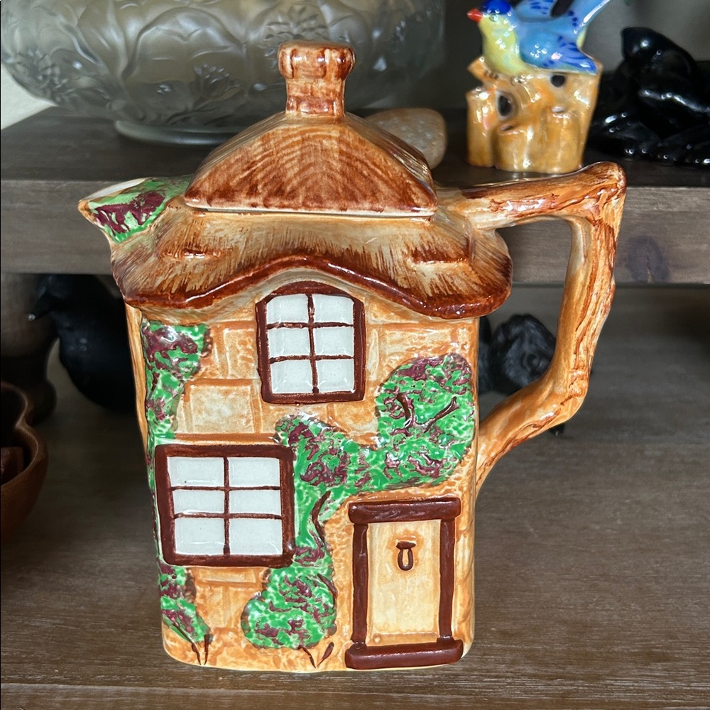Cottage Shaped Cottage Ware Teapot Sugar Bowl or Jam Pot Westminster Vintage. - Picture 3 of 17